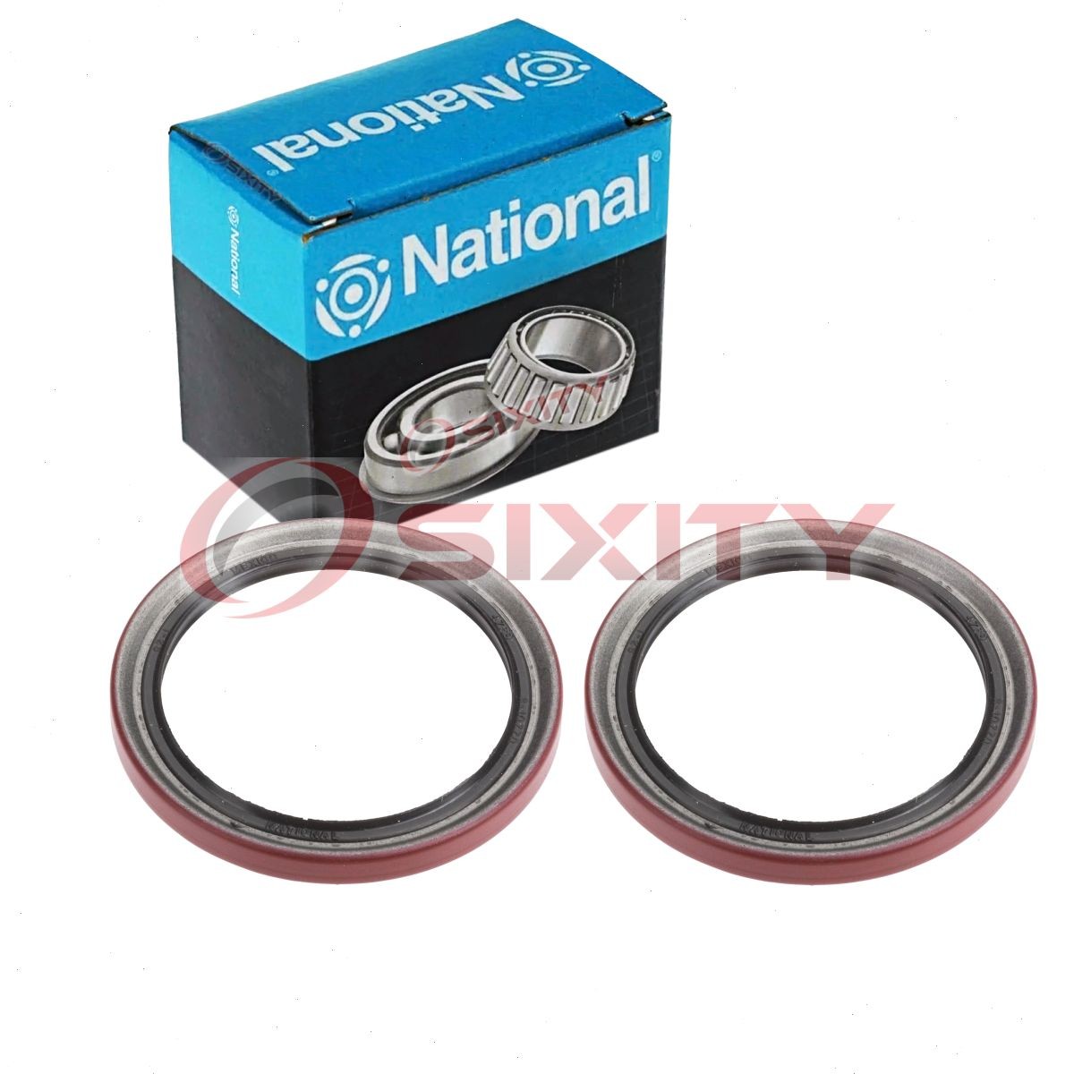 2 pc National Front Inner Wheel Seals for 1988-1999 Chevrolet C1500 eh