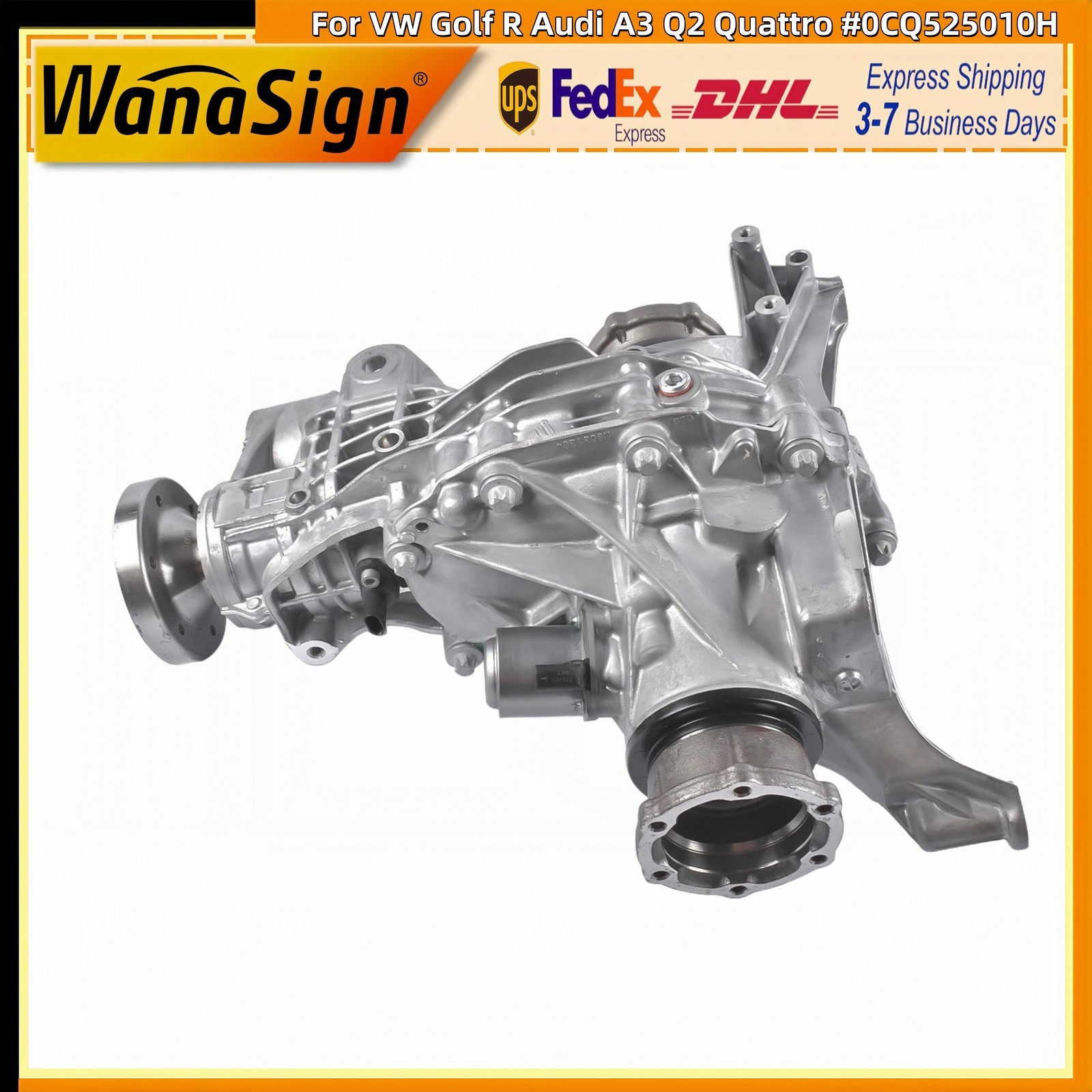 4 Motion Rear Differential Assembly For VW Golf R Audi A3 Q2 Quattro #0CQ525010H