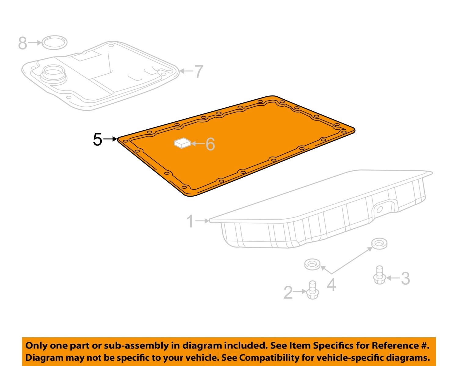 FIAT OEM 17-20 124 Spider Transmission Transmission Components-Gasket 68333339AA