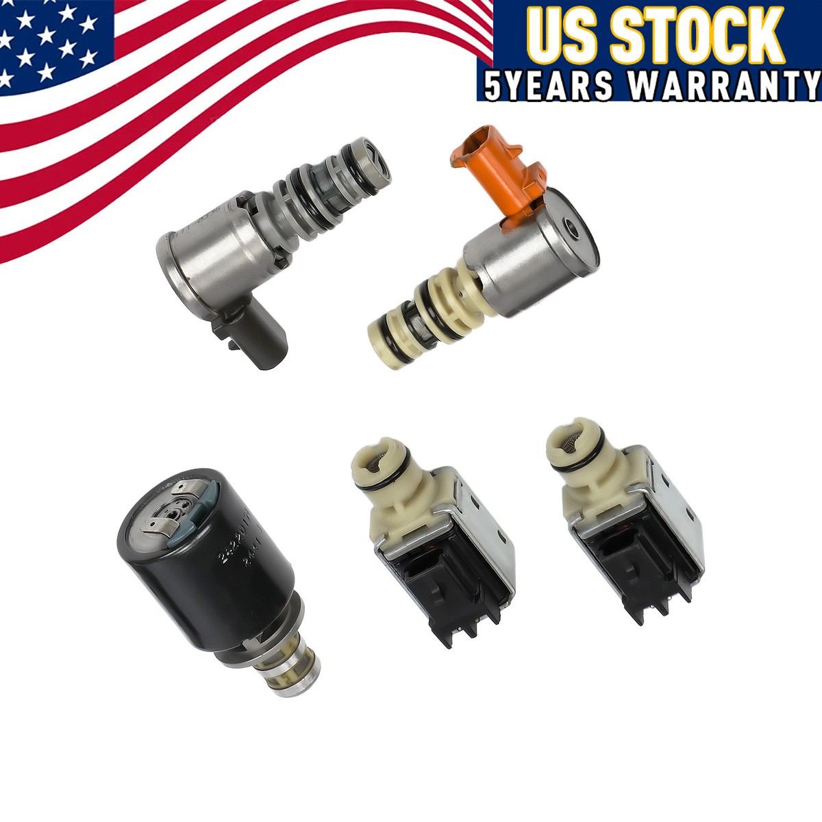 Transmission Master Solenoid Kit For GMC Chevy EPC Shift TCC 3-2 PWM 4L60E,4L65E