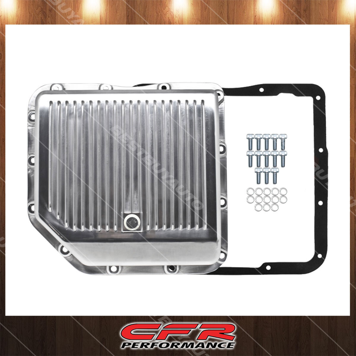 Cobra-Tek Fits Chevy GM Turbo 350 TH350 Aluminum Transmission Pan Kit Deep