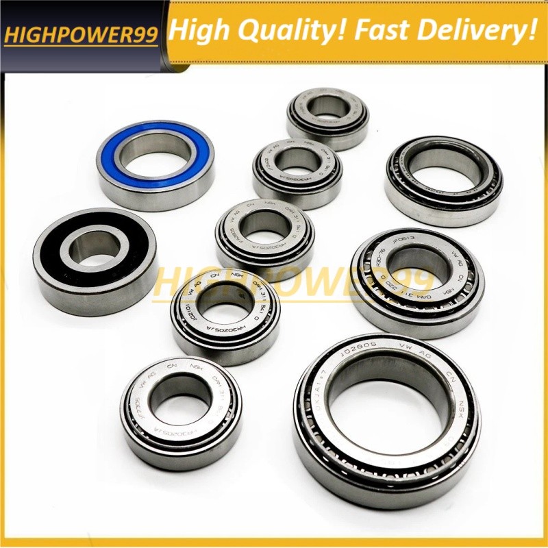 7 Speed 10PCS/Set NSK 0AM DQ200 Transmission Bearings For VW AUDI SKODA SEAT DSG
