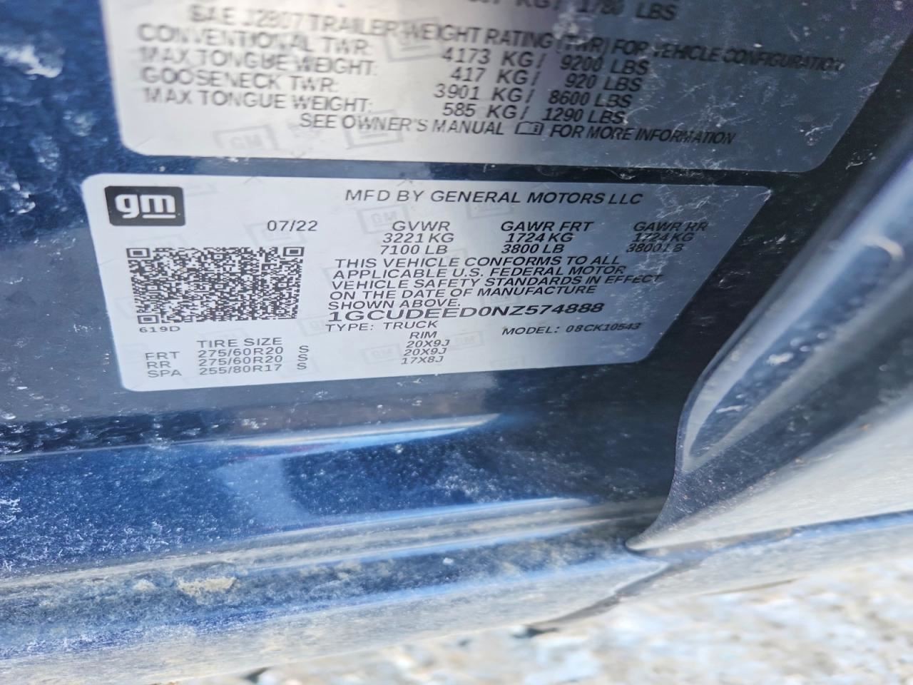 Transfer Case 10 Speed Transmission Fits 19-26 SILVERADO 1500 PICKUP 826701