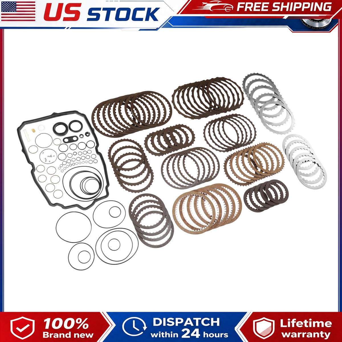 Transmission Friction Plate Set Transmission Overhaul Parts Repair Kit