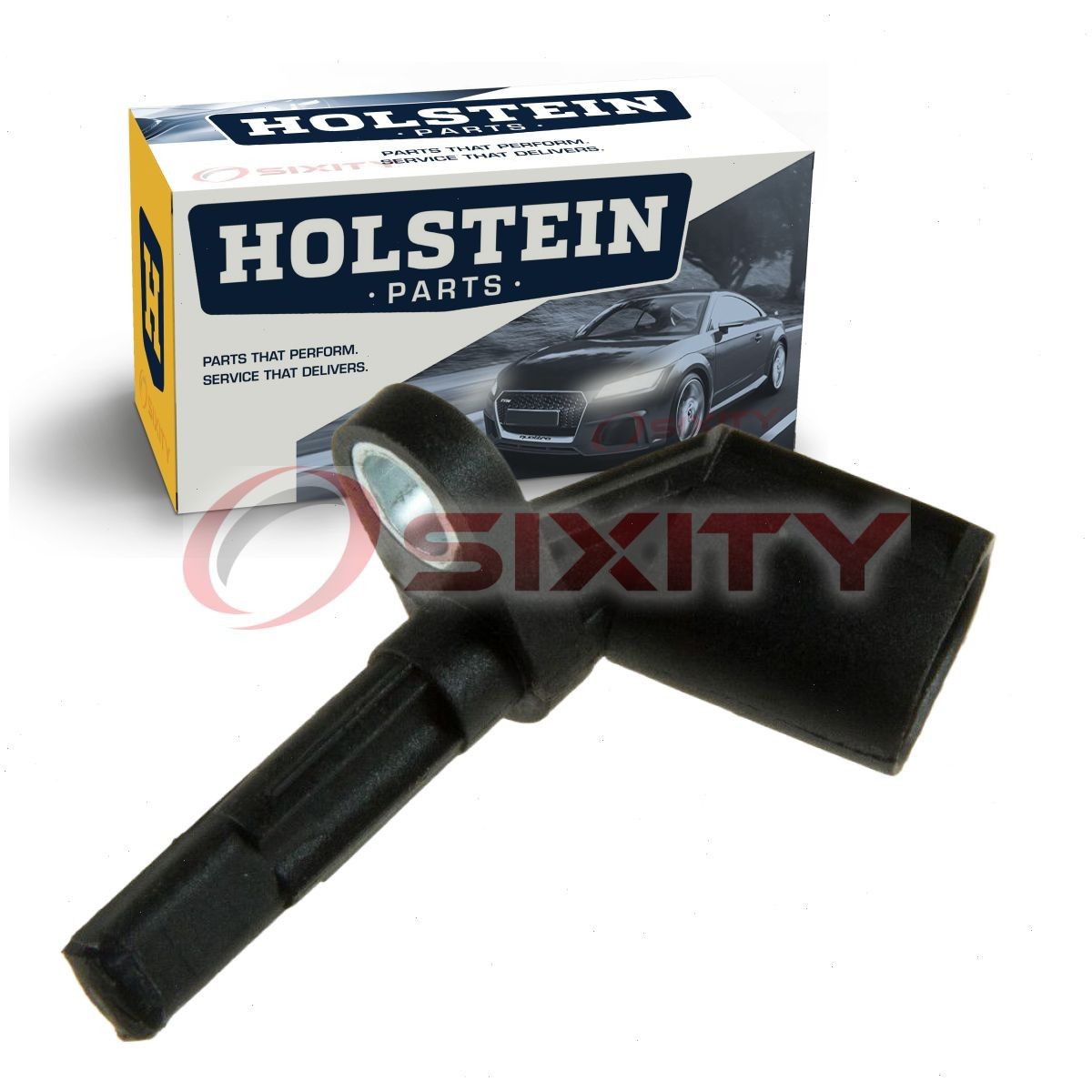 Holstein Front Right ABS Wheel Speed Sensor for 2013-2015 Audi RS5 Antilock sk