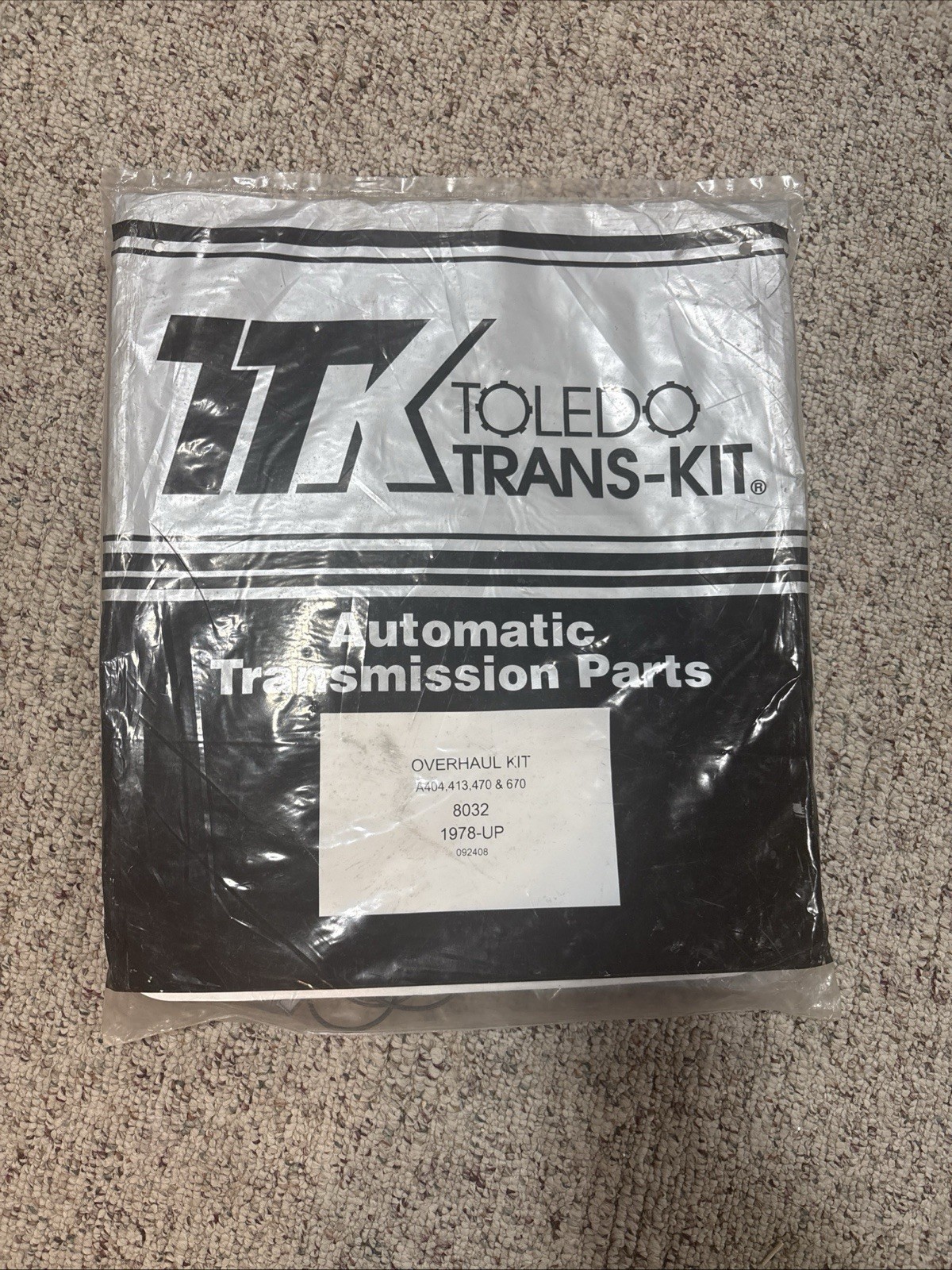 TOLEDO TRANS-KIT Automatic Transmission Parts Overhaul Kit for 1978-UP