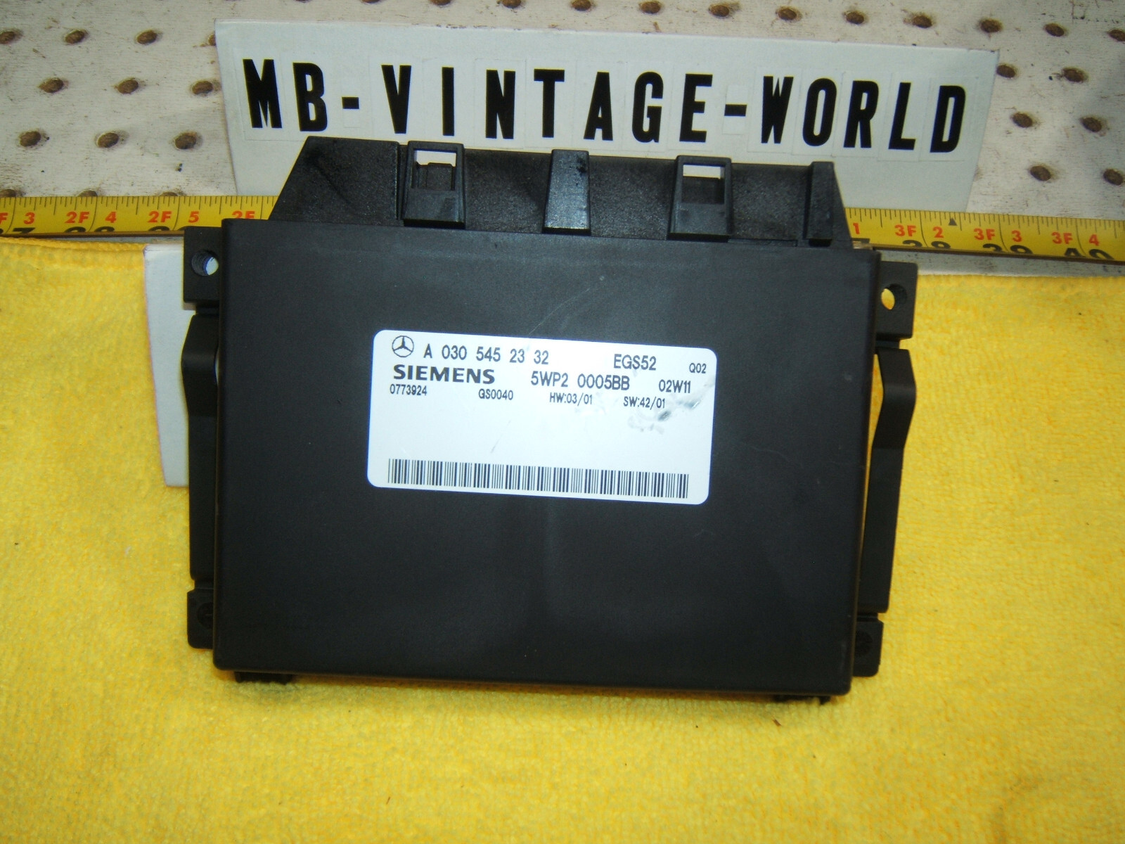 OEM Mercedes 02 W208 CLK320 SIEMENS auto transmission 1 TCM ( READ Description )