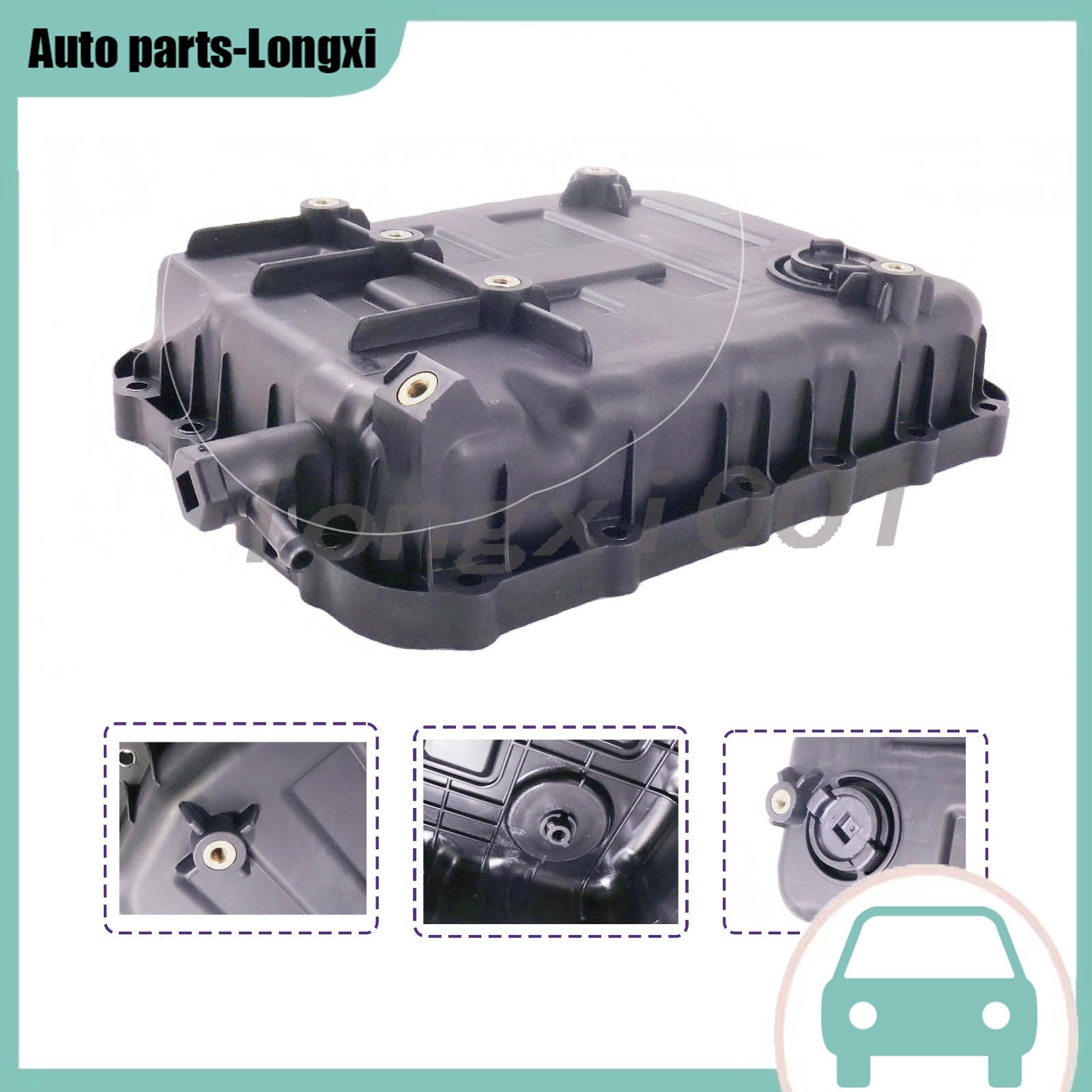 Transmission Oil Pan Fits for 2017-2020 Santa Fe Tucson Sorento Sportage 2.4L US
