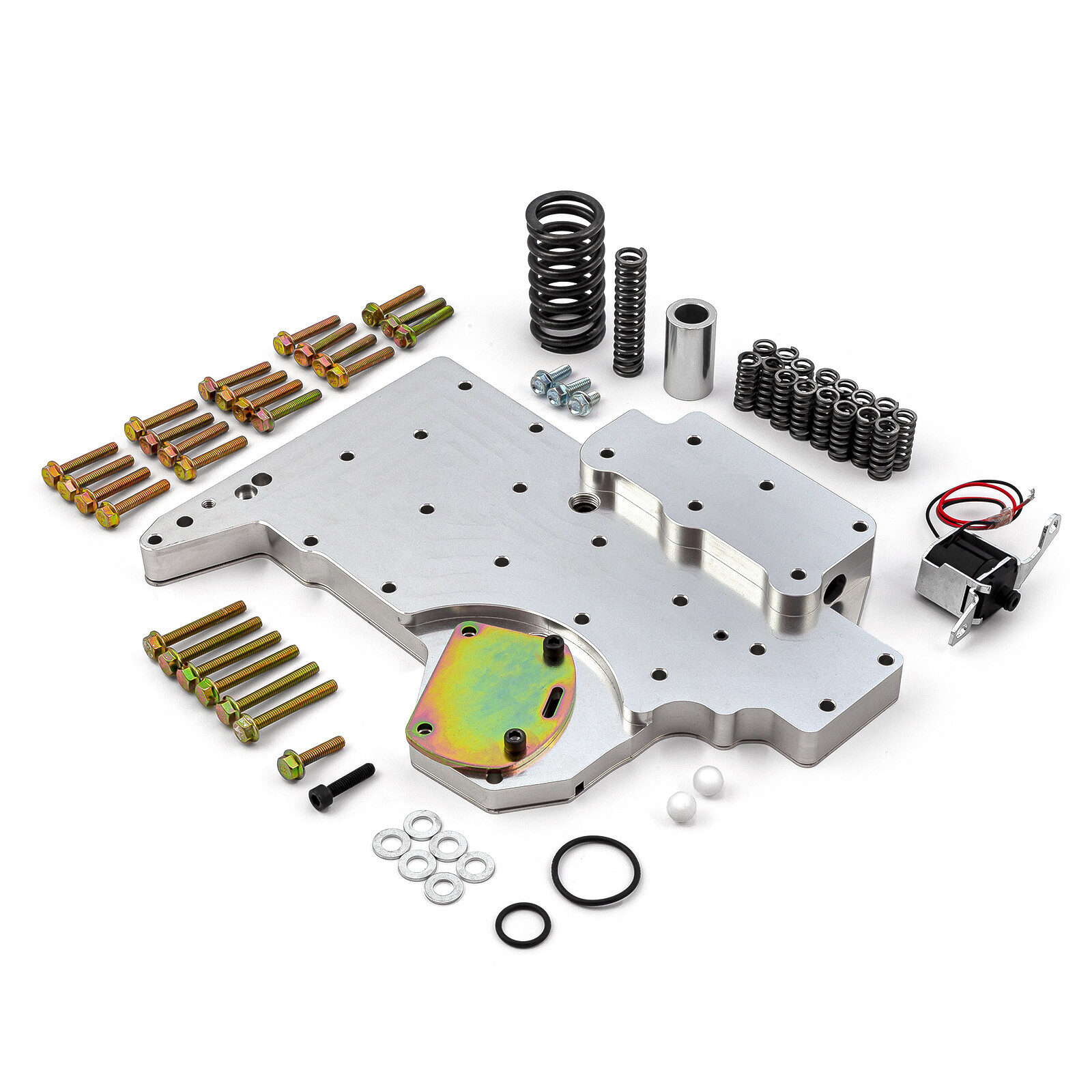 GM 4L80 Transmission Billet Aluminum Full Manual Valve Body – Silver