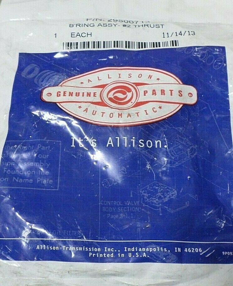 Allison #2 Main Shaft Thrust Bearing 29500713