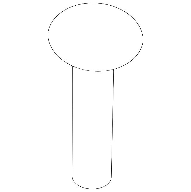 Genuine Audi Automatic Transmission Shifter Cable Pin 8E0-713-815