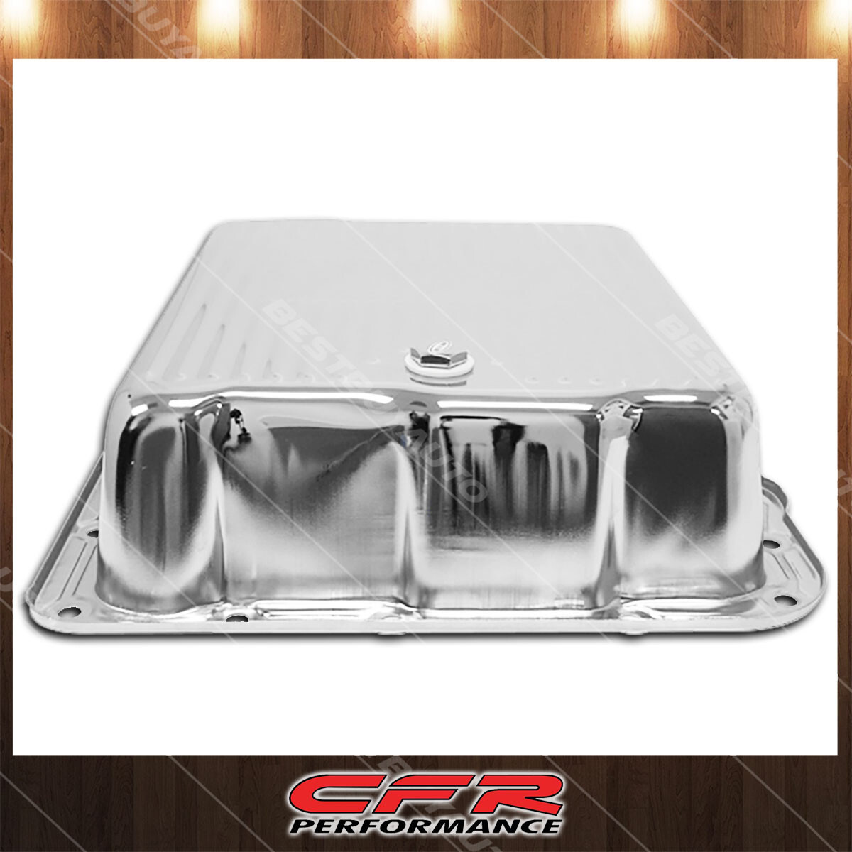 Cobra-Tek Fits Transmission Pan Chevy GM 700R4-4L60E-4L65E Steel Deep Sump