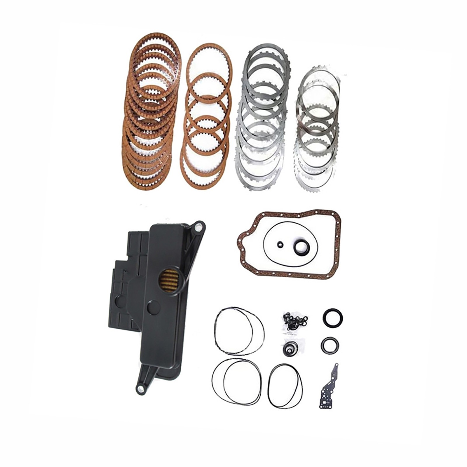 1 set transmission Overhaul Kit Steel Plates Friction Plates Filter Suitable