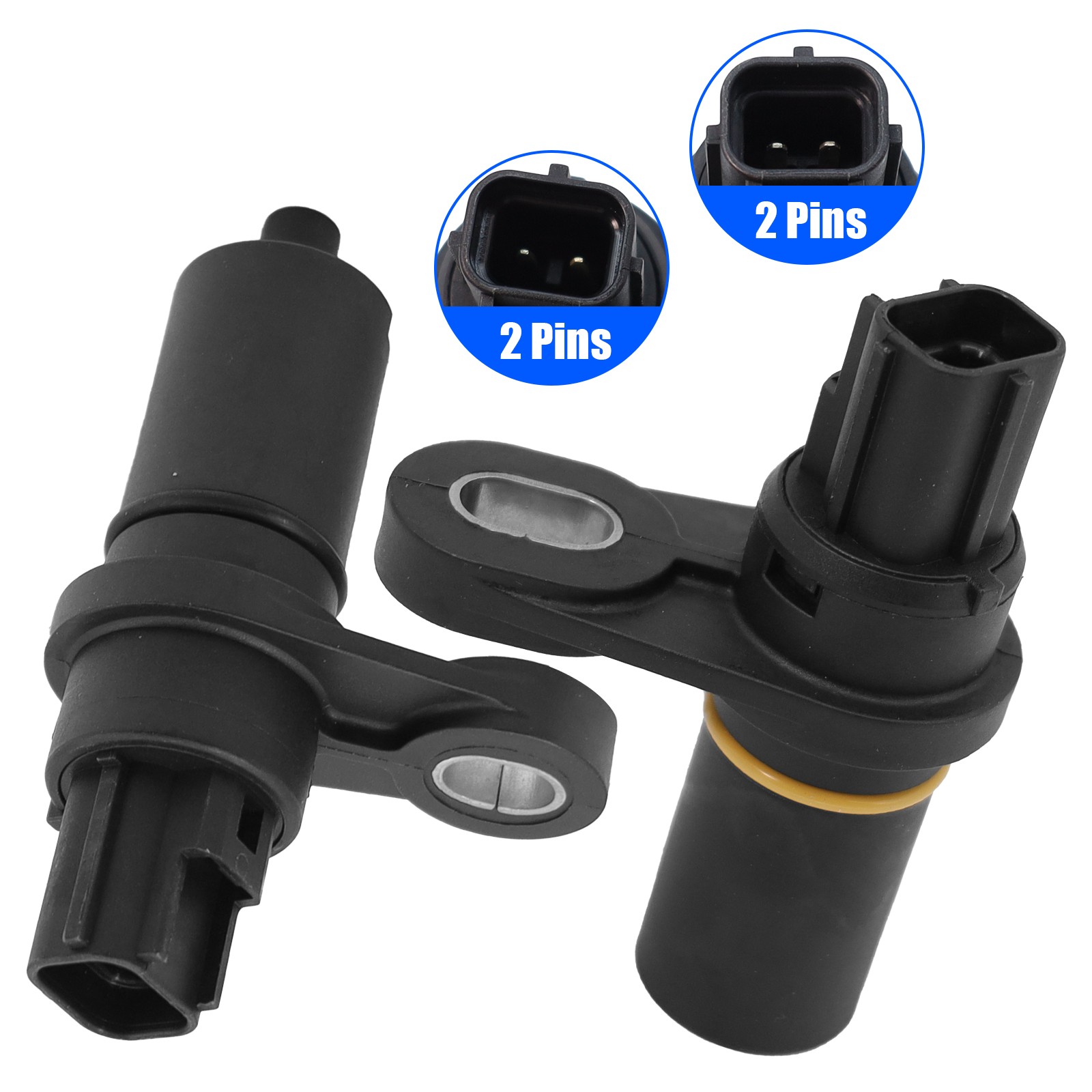 2 Pcs Transmission Input Output Vehicle Speed Sensor For Chrysler Dodge Jeep