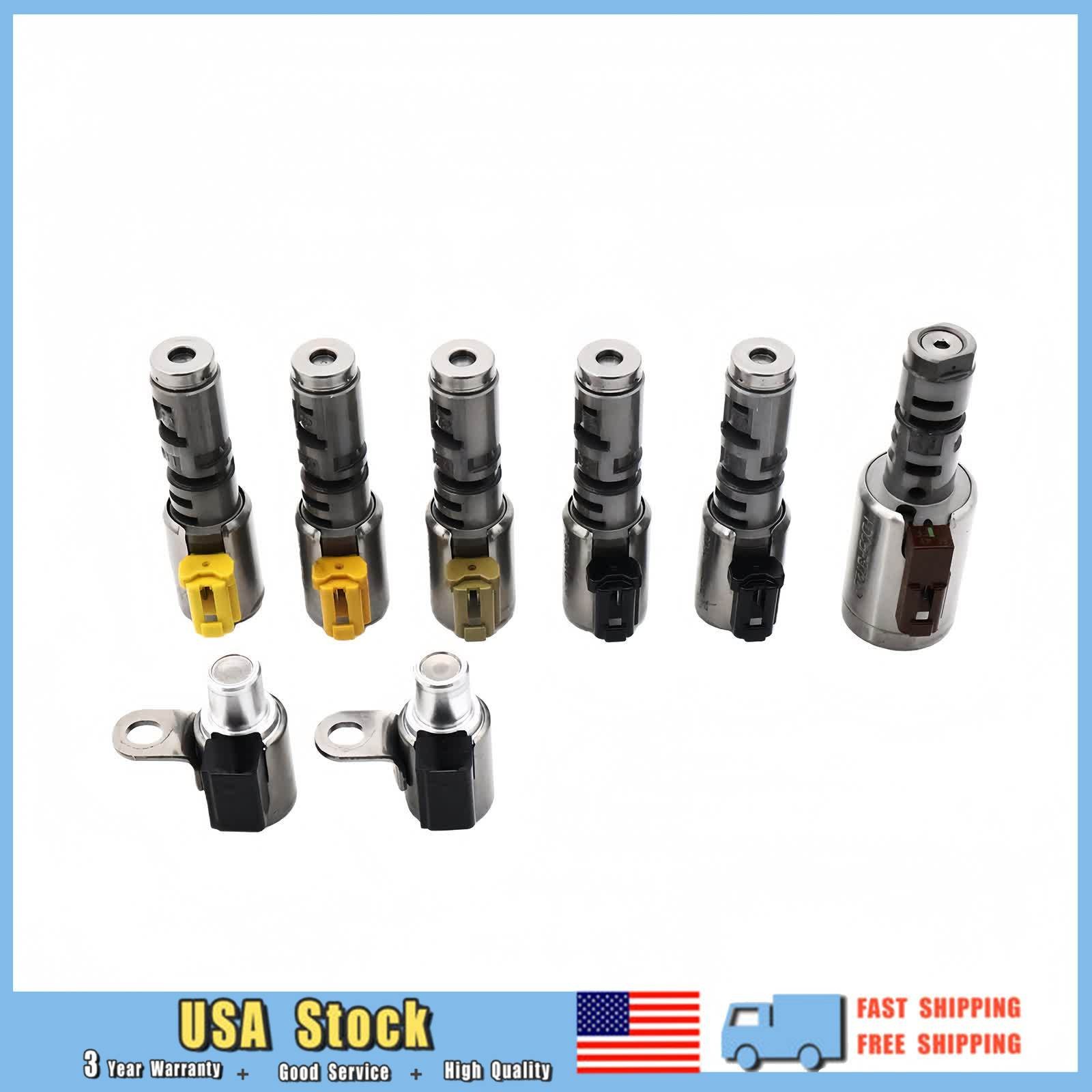 8Pcs Transmission Solenoid Small Valve Fit 03-08 Audi TT 05-10 VW Jetta 09G 6spd