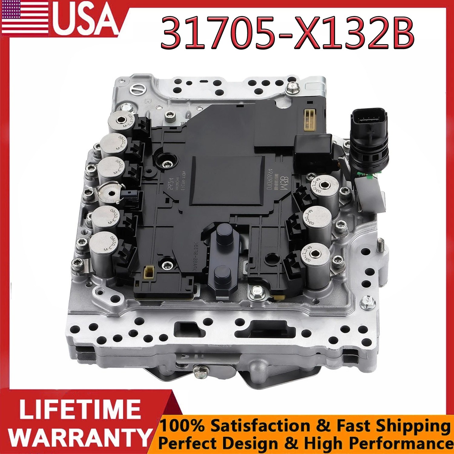 For 2014-19 Infinity Q50 Q60 3.7L Valve Body TCM 31705-X132B RE7R01A Programmed