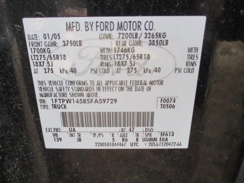F150 2005 Transmission Wire Harness 388436