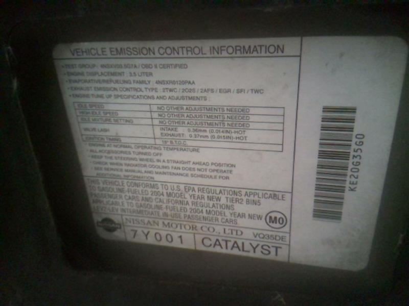 Automatic Transmission From 2004 Nissan Maxima RE5F22A