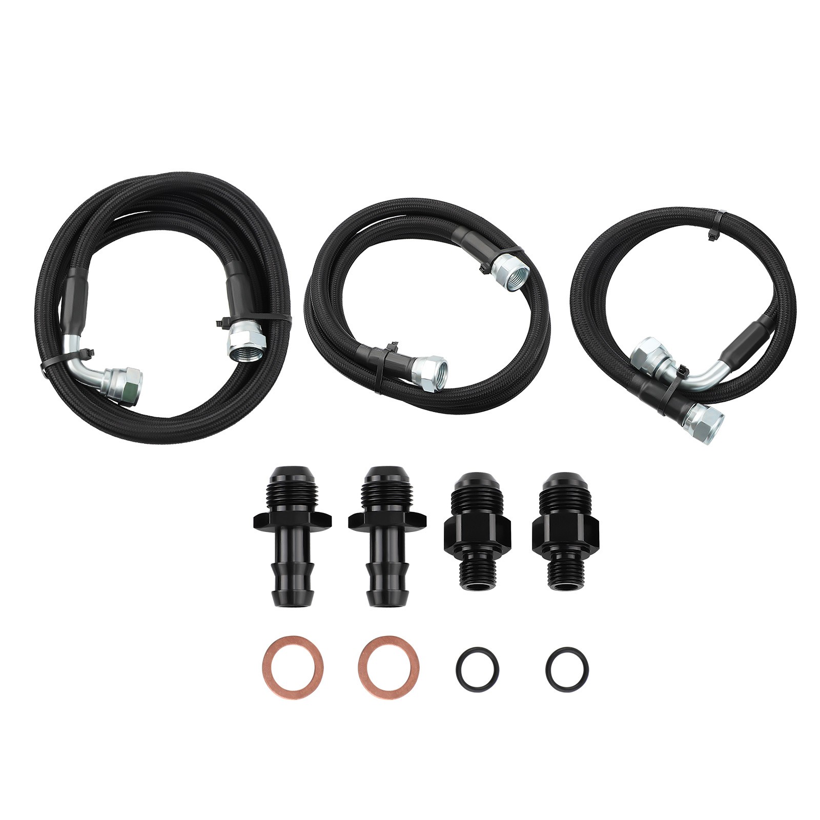 48RE Transmission Cooler Hoses Lines Kit For 2003 2004-2006-2007 Dodge Ram 5.9L
