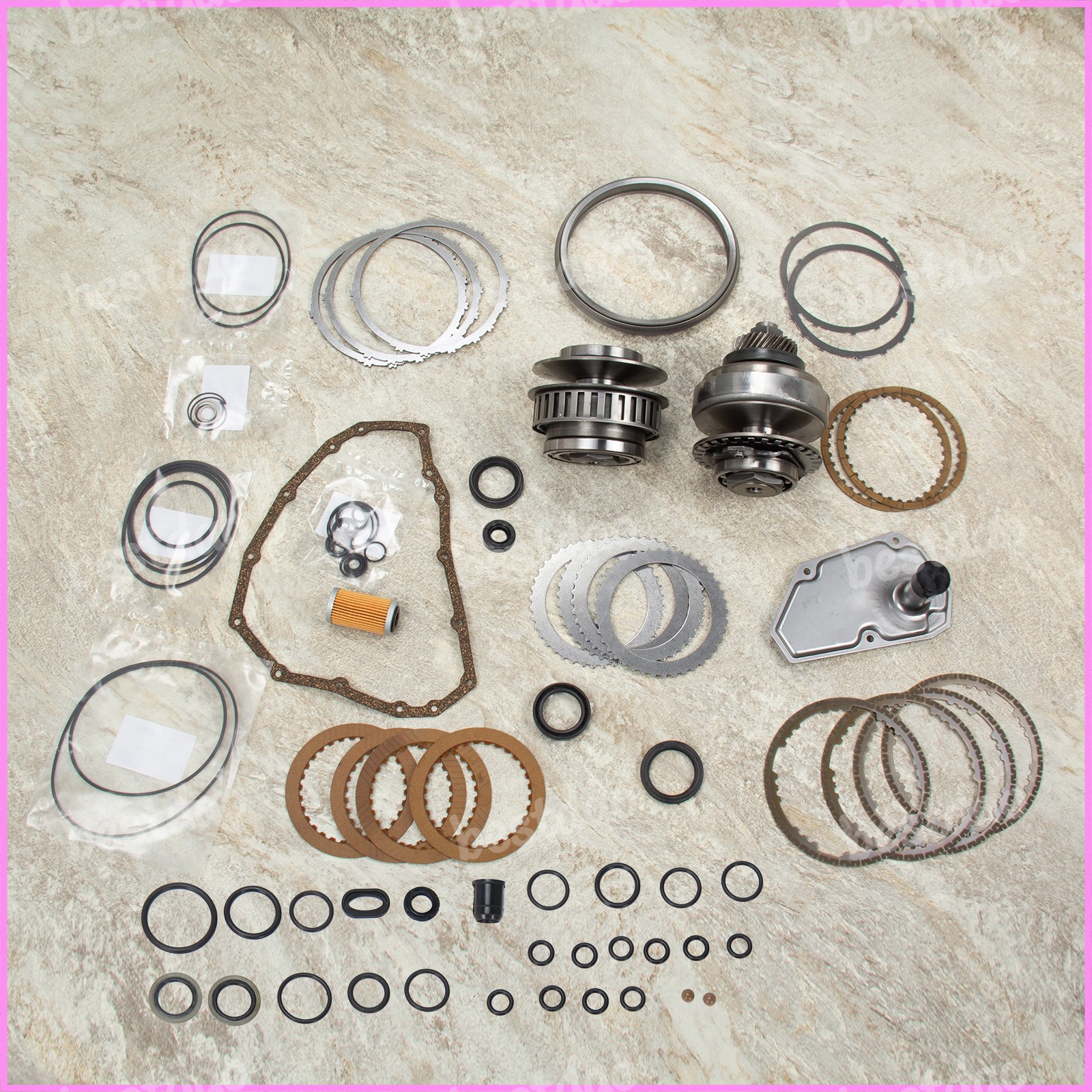 Transmission Master Rebuild Kit For Nissan JF015E RE0F11A Pulley Set W/ Belt