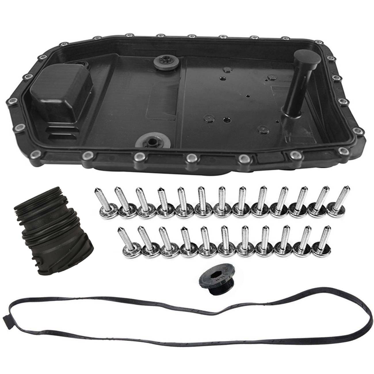 Auto Transmission Oil Pan w/ Filter Repair kit for BMW E60 E71 E82 E88 E89
