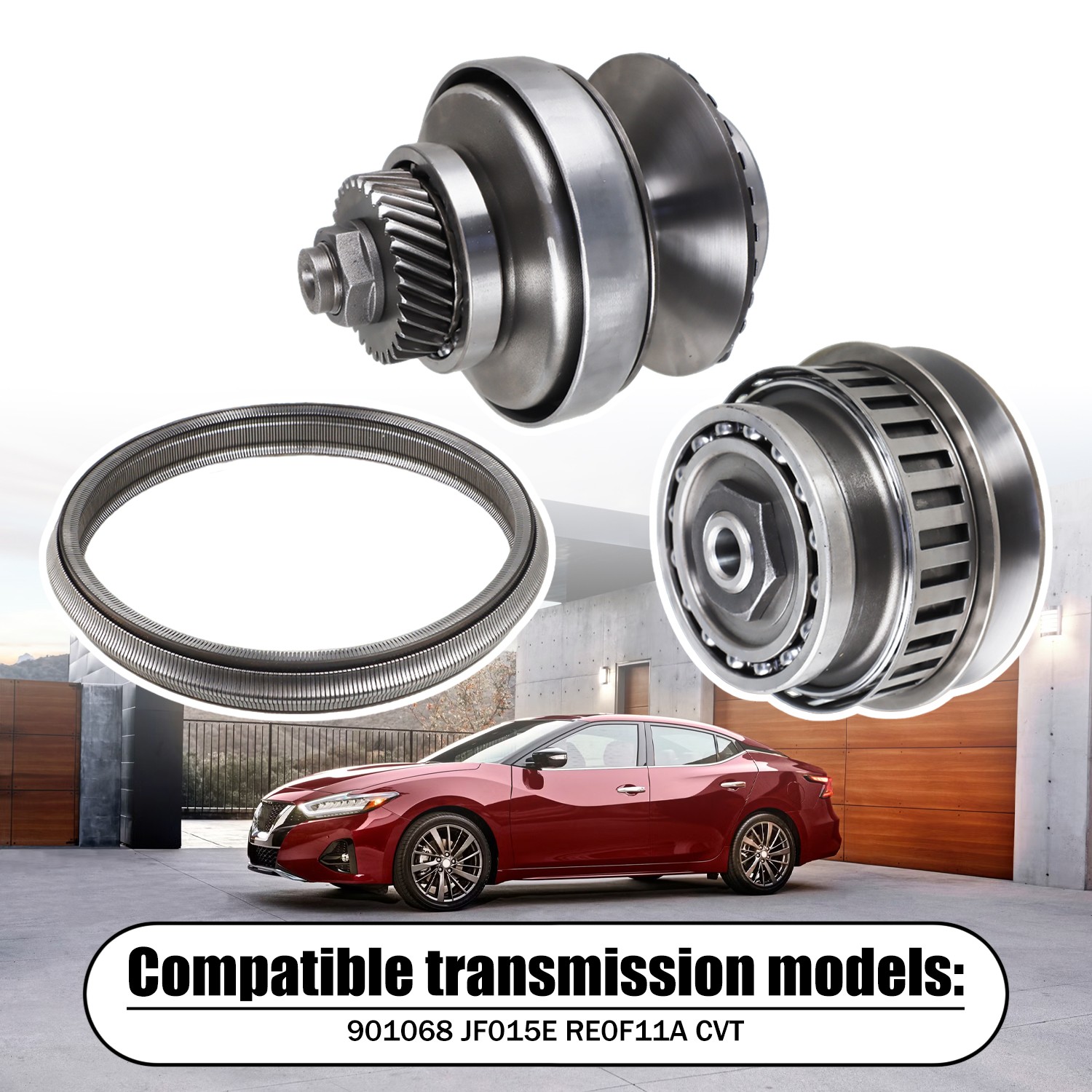 RE0F11A JF015E Belt Chain Transmission Pulley Set for Nissan Sentra 901068 30T