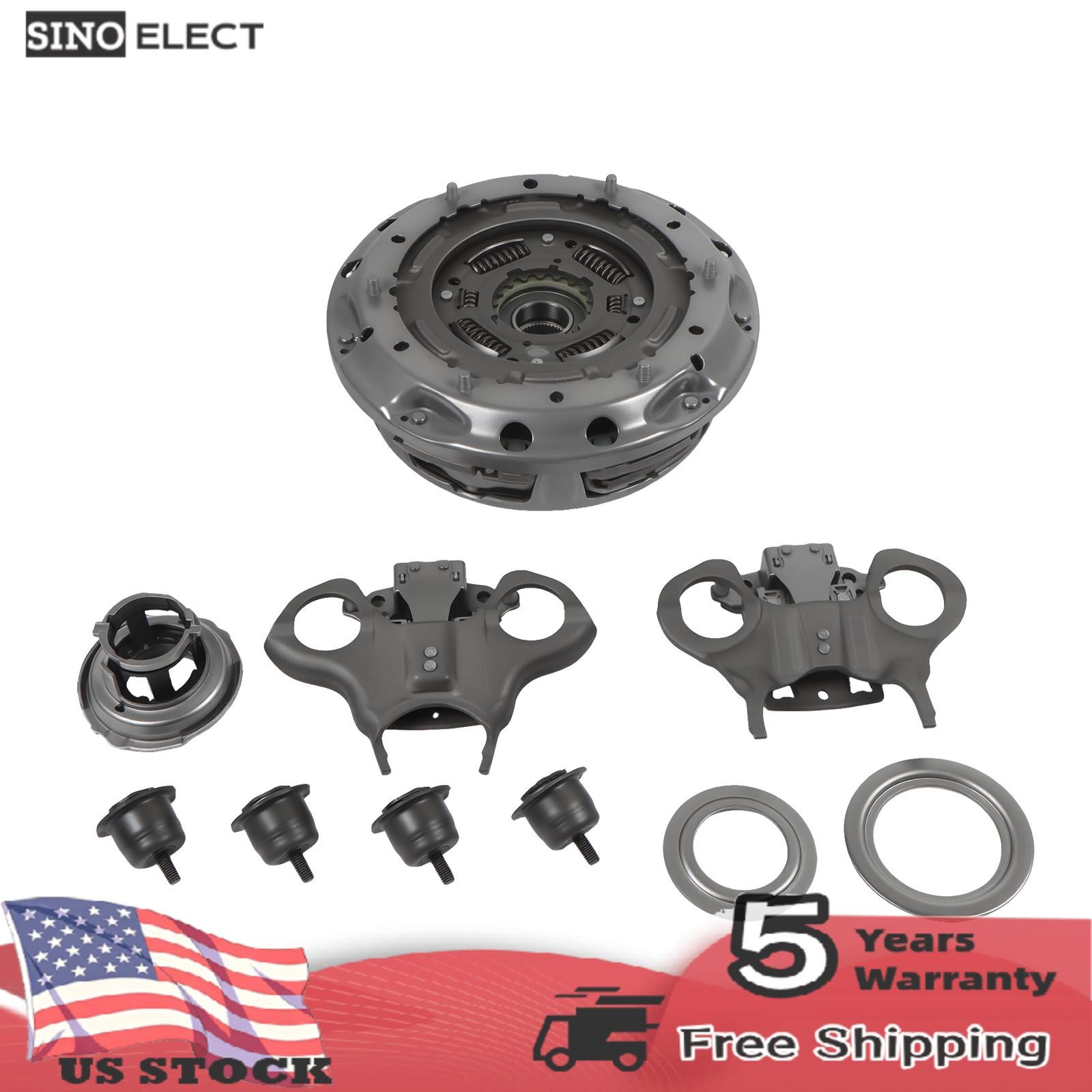 For 2012- 2019 Ford Focus Fiesta Transmission Dual Clutch Fork Kit 6DCT250 DPS6