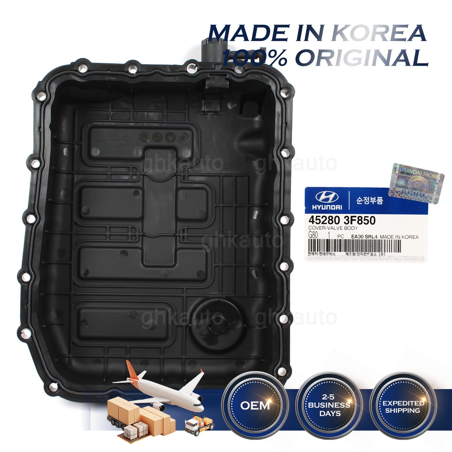 GENUINE Hyundai 452803F850 Transmission Oil Pan Cover 2.4L Santa Fe 17-20