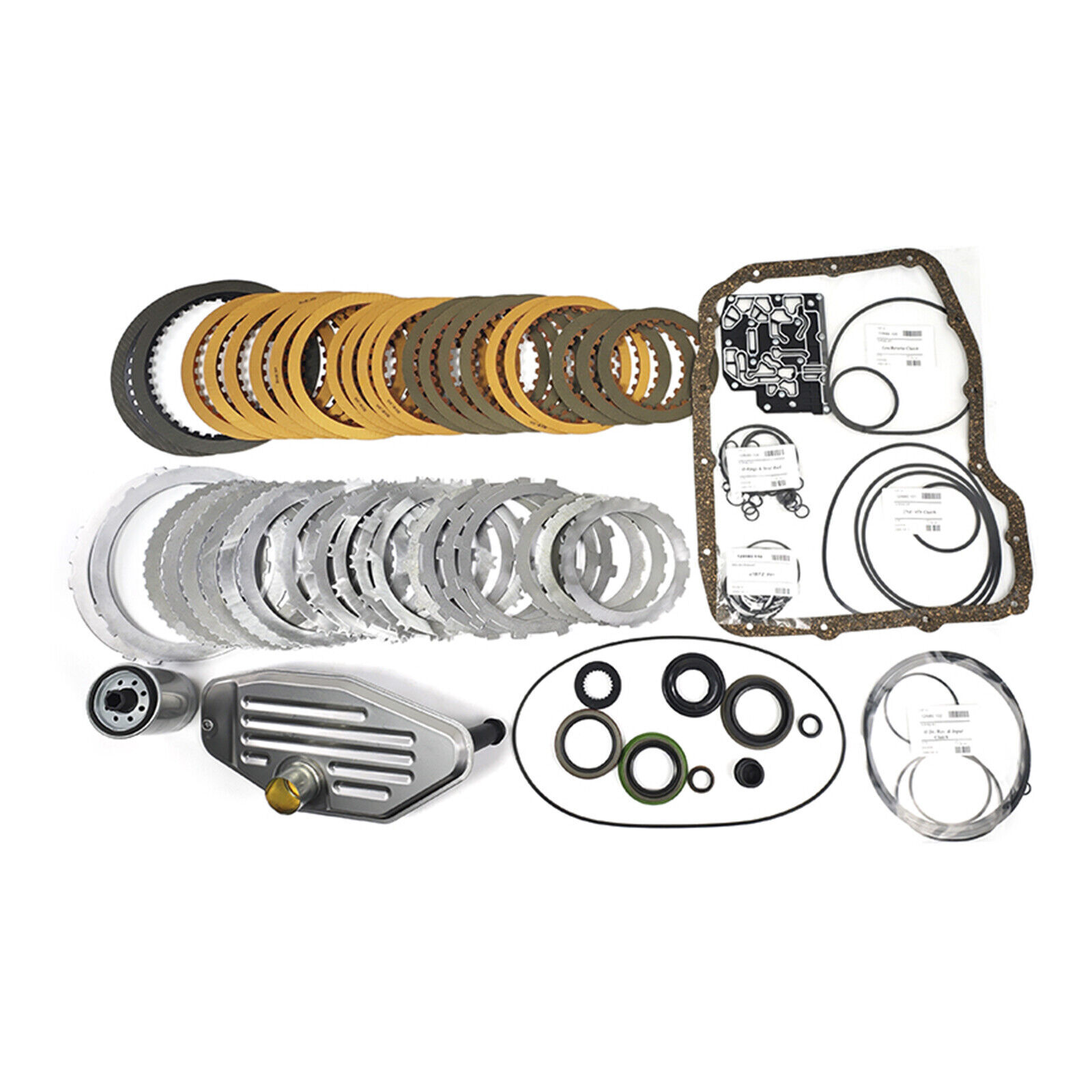 45RFE 65RFE 545RFE Super Master Rebuild KIT With 4WD Filter Friction Steel 99up