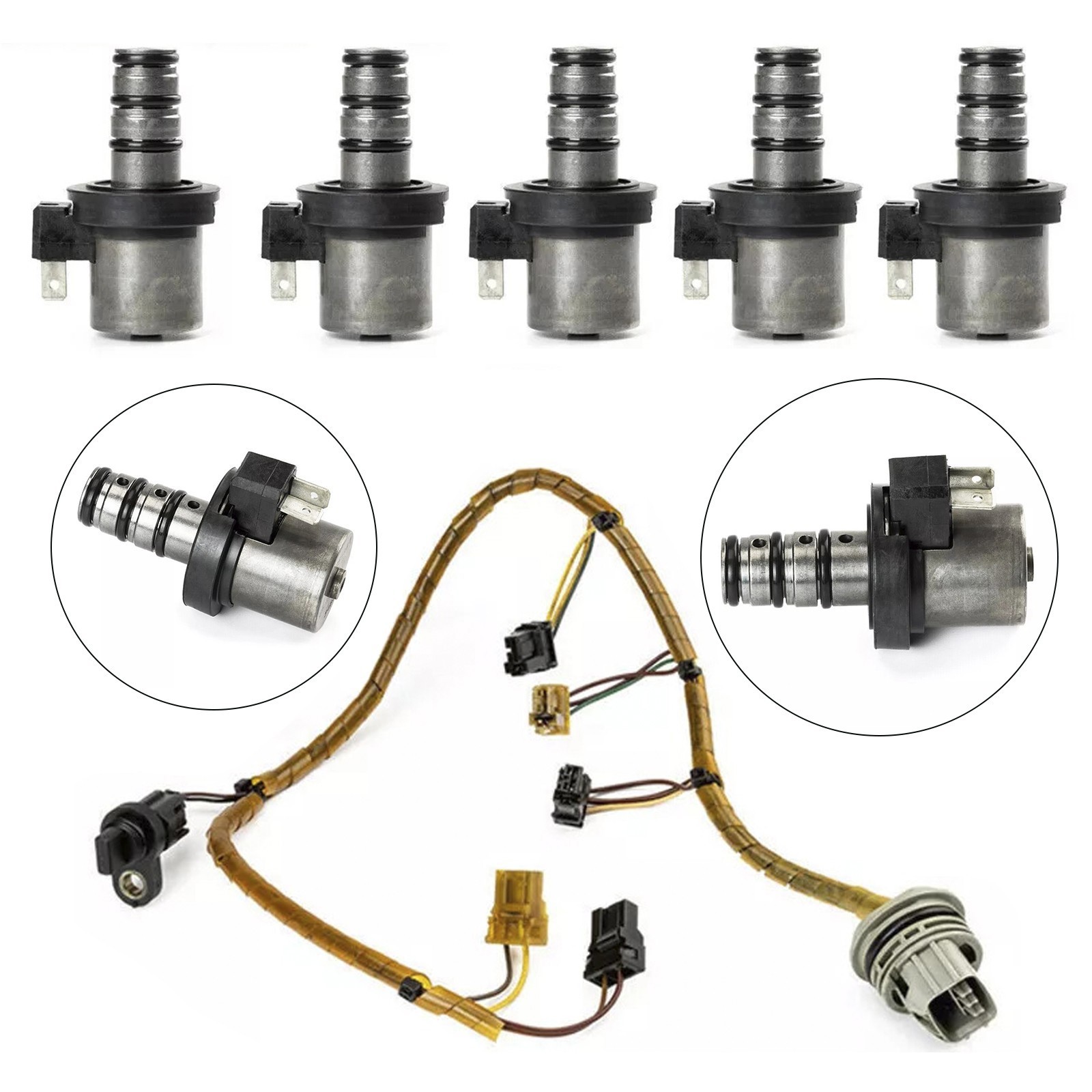 F4A41 F4A42 Transmission Shift Solenoid Kit with Harness For Mitsubishi Hyunda