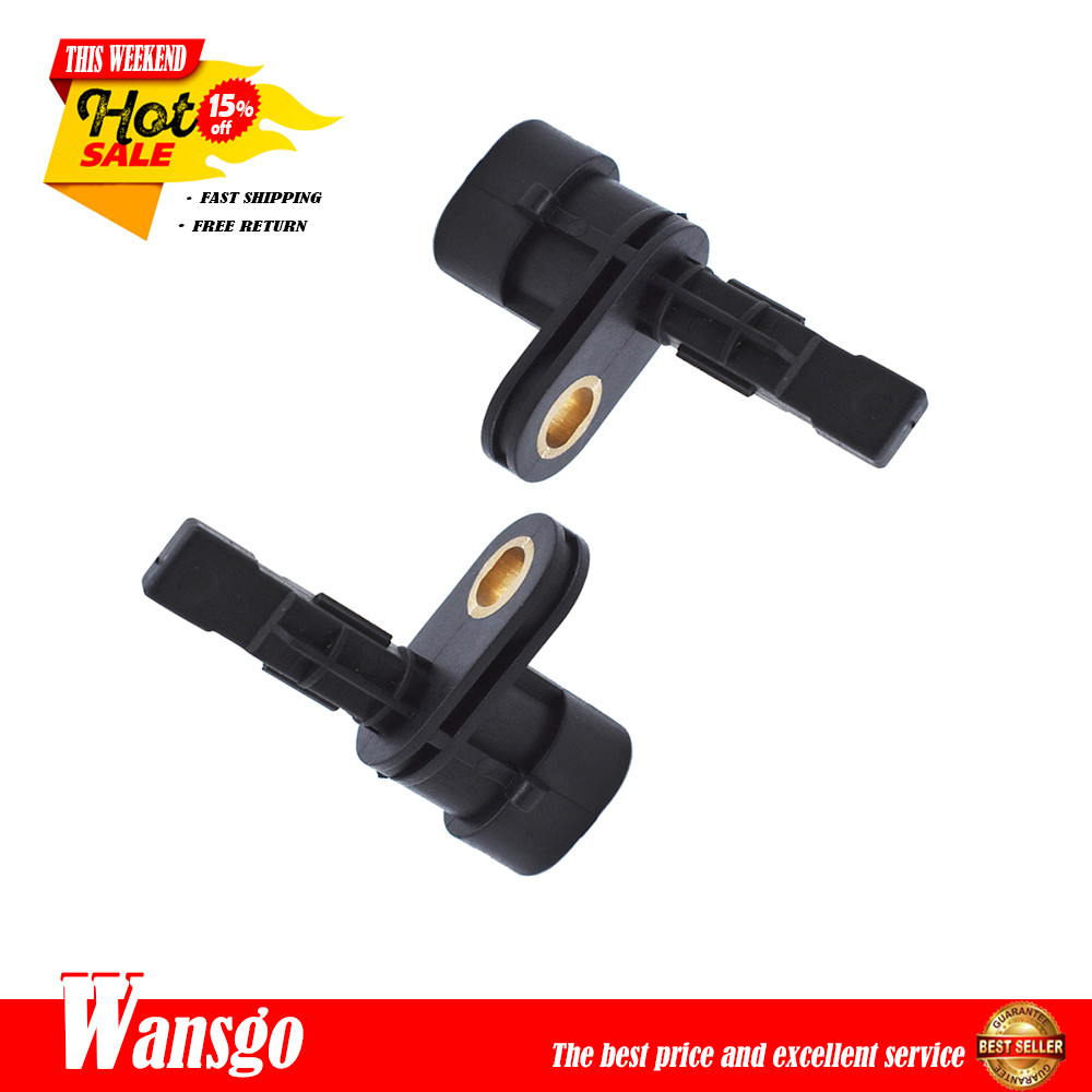 For Pontiac G8 2008-2009 Rear Driver + Passenger Side New ABS Speed Sensor 2pcs