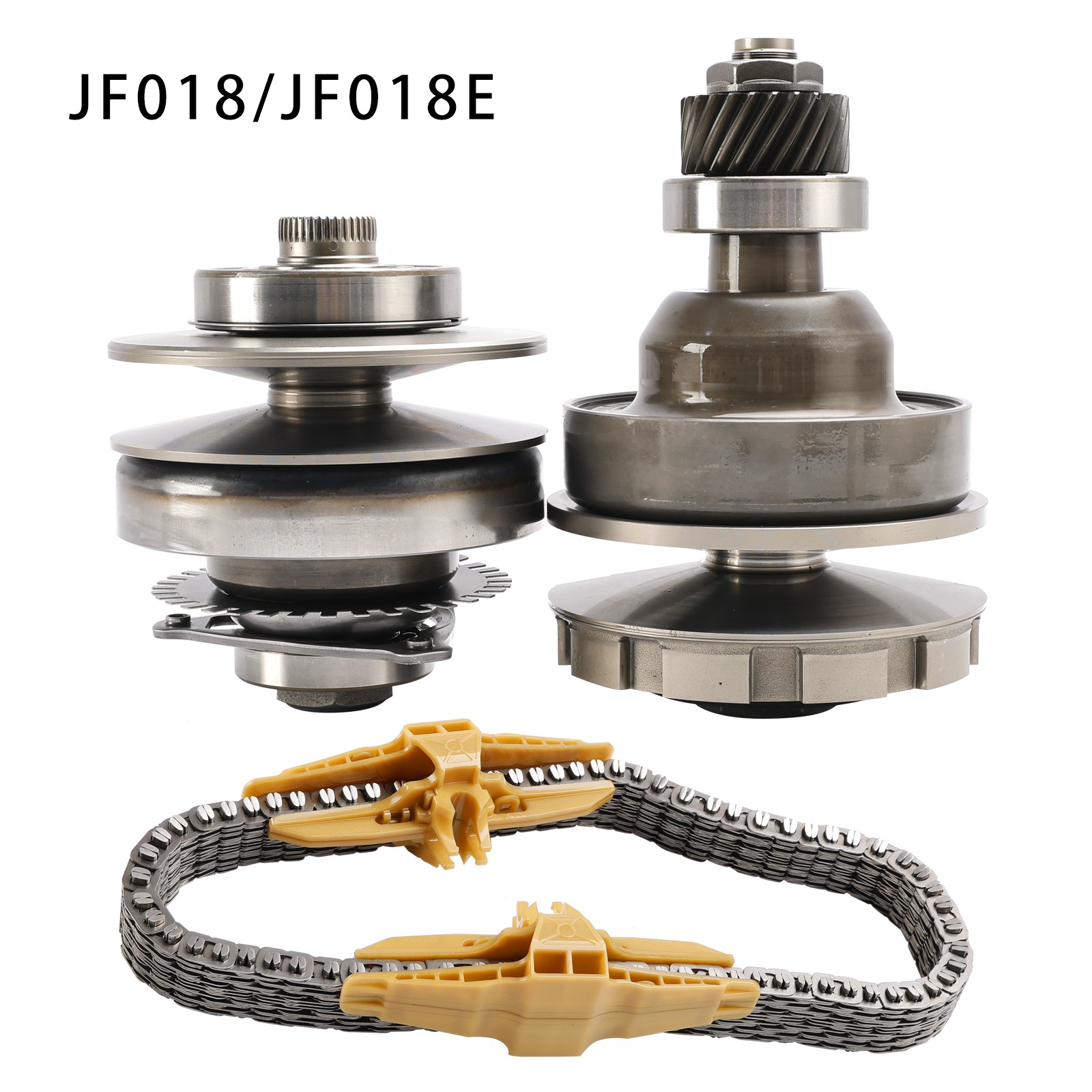 JF018 JF018E CVT Auto Transmission Pulley With Belt Chain For Nissan Gearbox