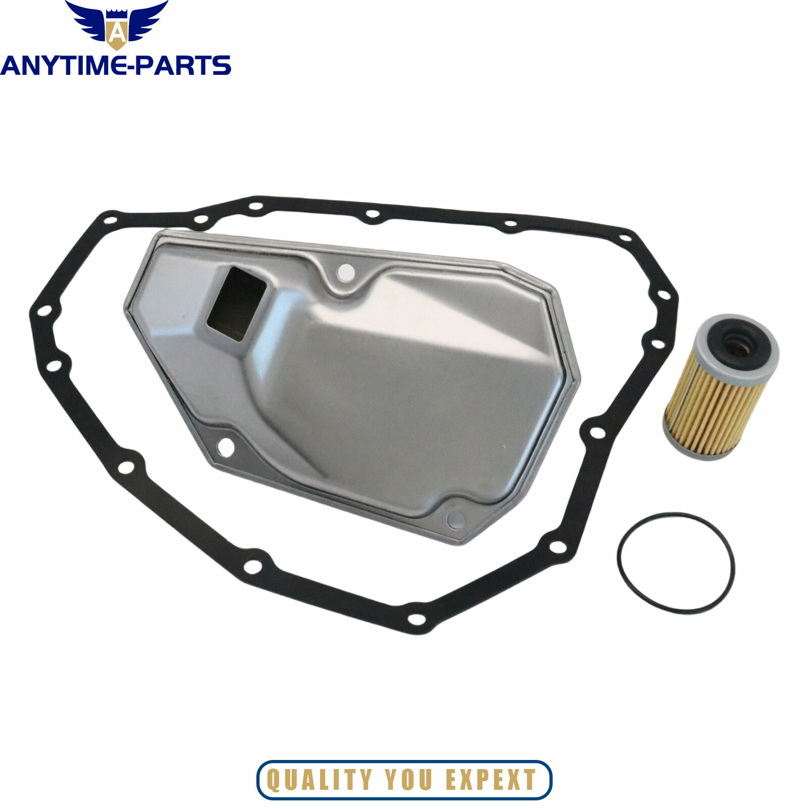 For NISSAN Sentra Versa CVT Transmission Oil Filters Pan Gasket JF015E RE0F11A
