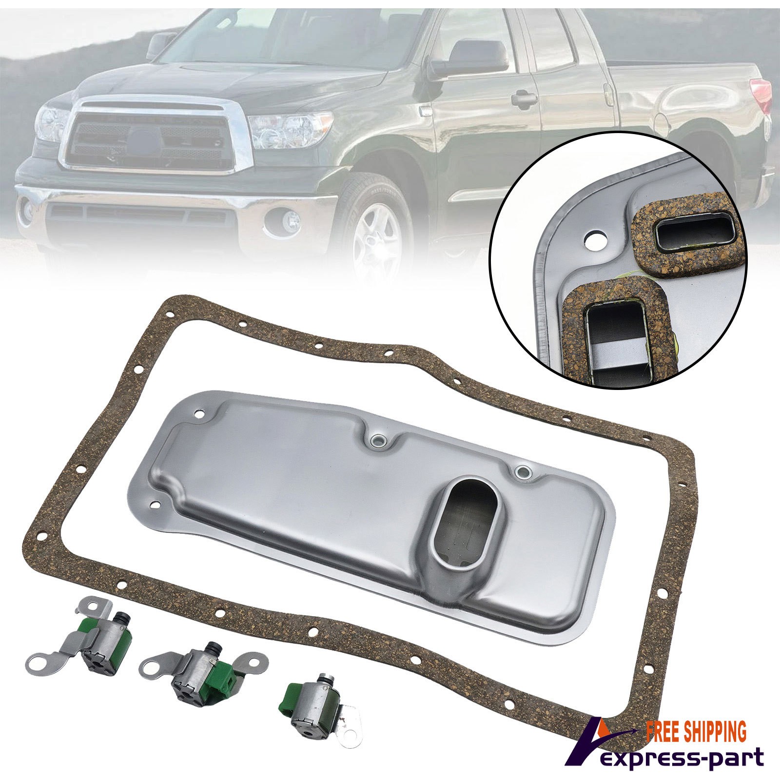 Service & Filter Kit Transmission Solenoid For Sequoia All 2001 2002 2003 2004