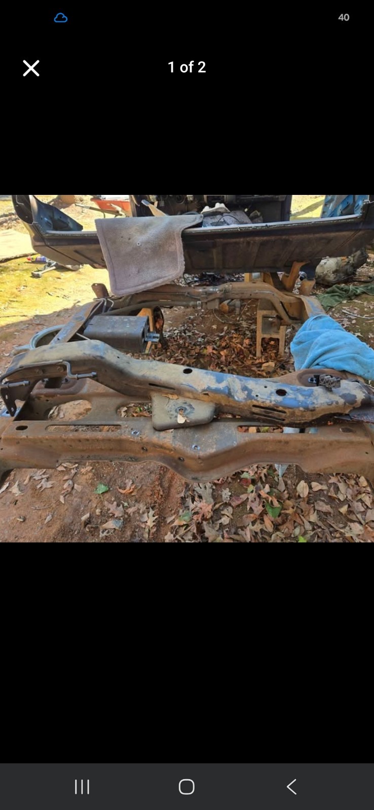 s10 transmission crossmember