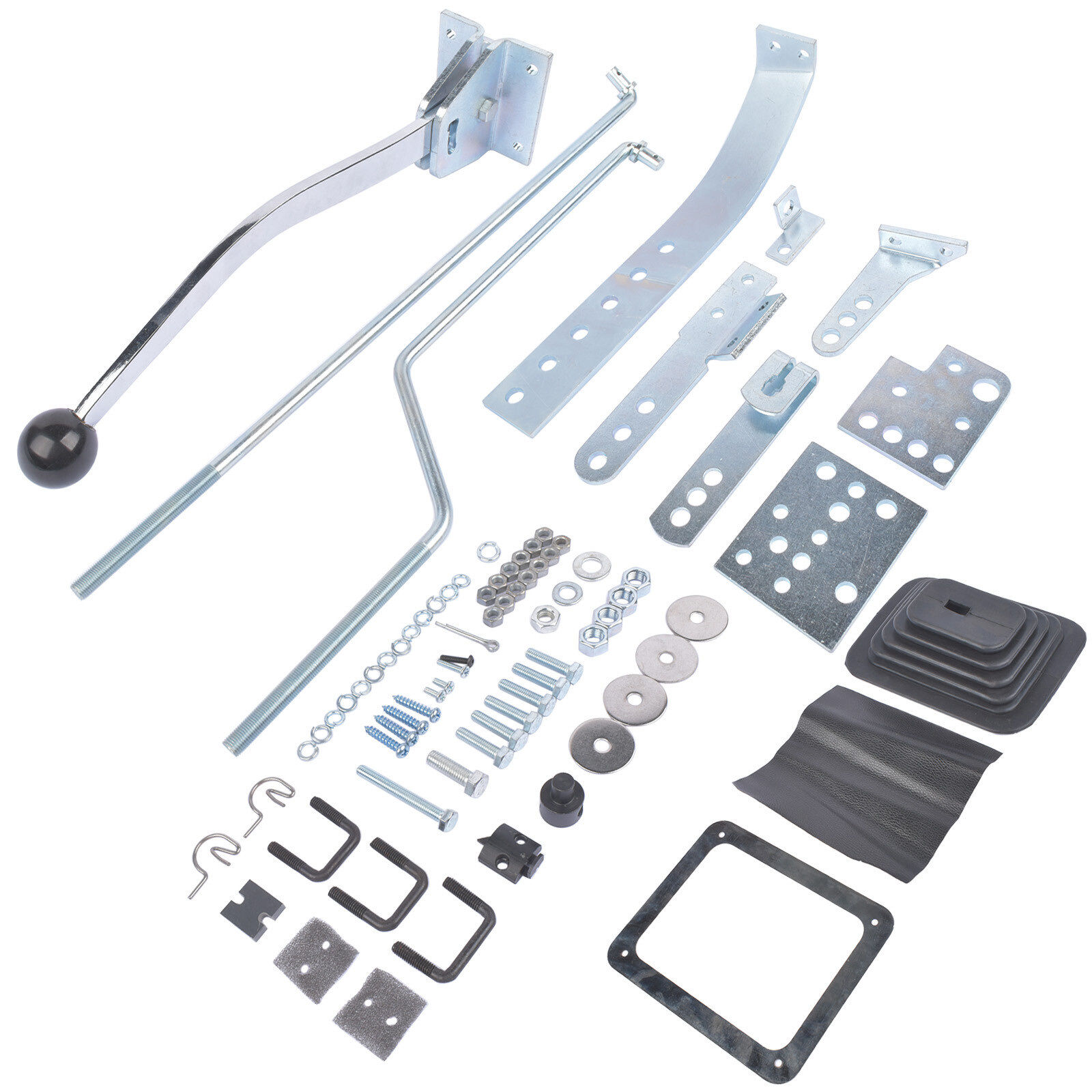 Universal 3-4 Speed Automatic Floor Shifter For Ford C4 C6 GM 700R4 TH400 TH350