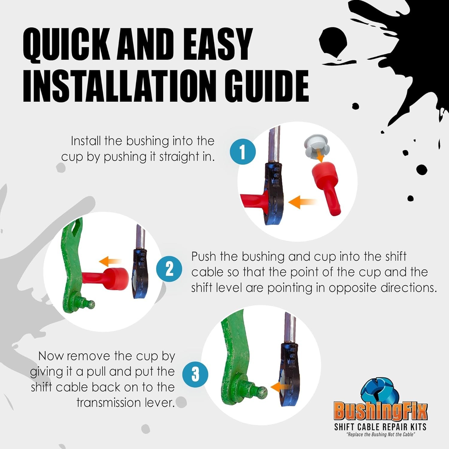 Lifetime TB1Kit – Automatic Transmission Shift Cable Bushing Kit