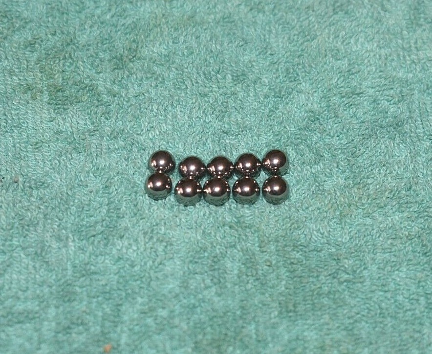 10 Steel Valve Body Check Balls 1/4” TH350 TH400 2004R 4L65E 4L70E 700R4