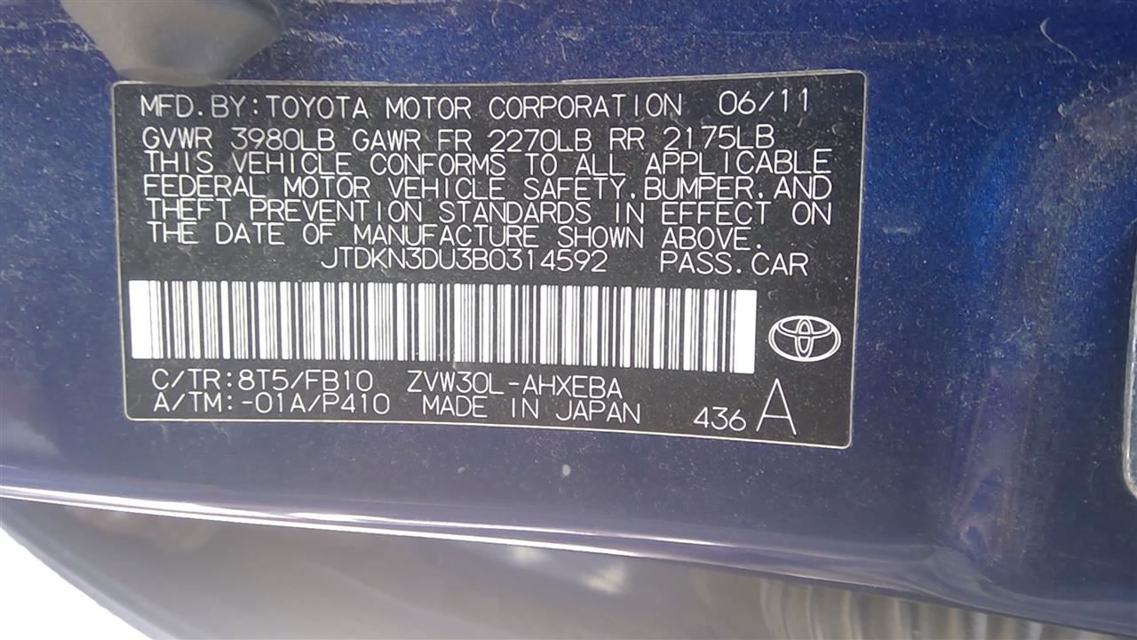 Automatic Transmission Fits 11-17 LEXUS CT200H 2006359
