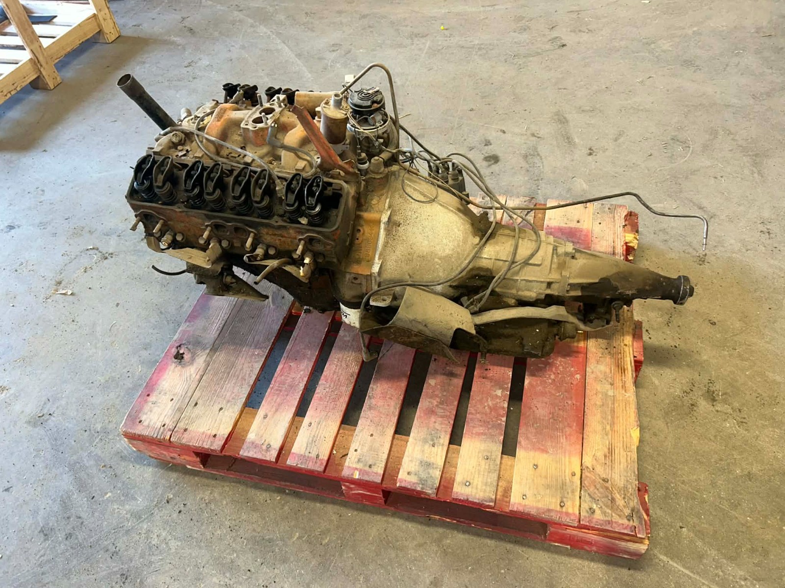 1967 Chevy 283 Small Block with Powerglide Automatic Transmission OEM 3896944
