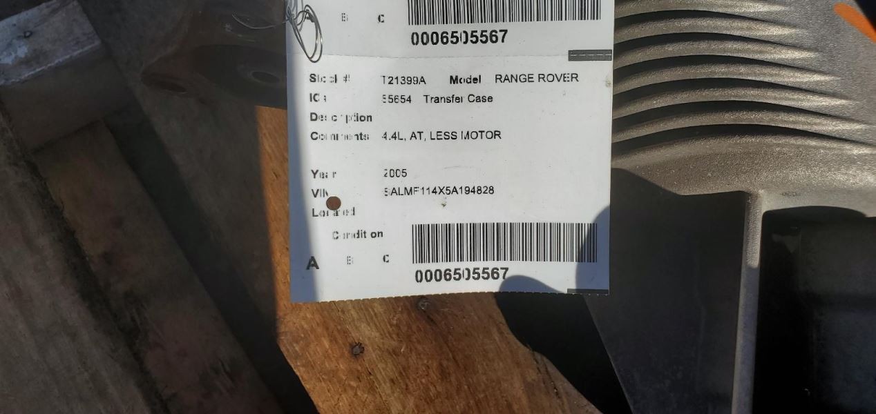 Transfer Case Fits 03-05 RANGE ROVER 327565