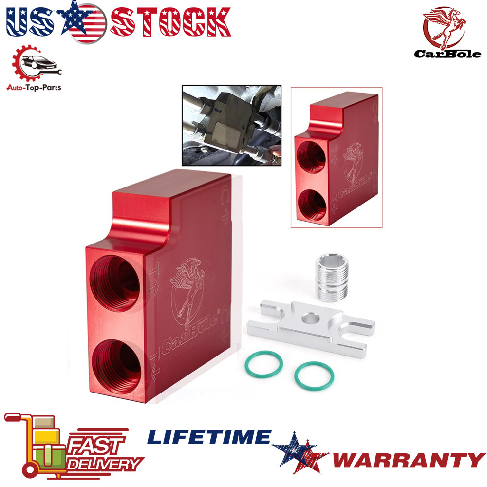 Aluminum Thermal Bypass Valve Set For Ram 2500 3500 6.7L Cummins Diesel 68RFE