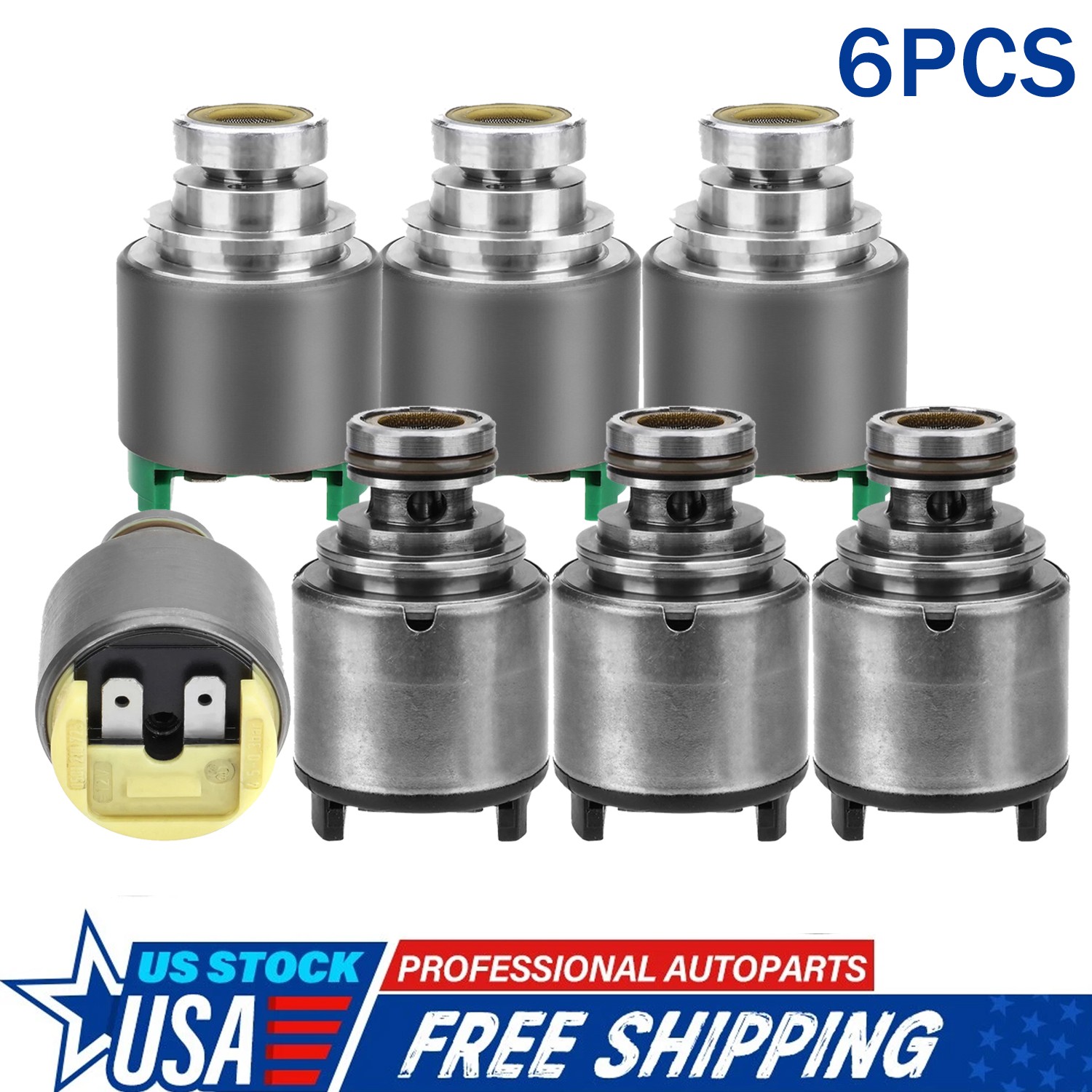 ZF-5HP19/ZF5HP19/5HP19 7pcsTransmission Solenoids Kit 5-SPEED For AUDI USA