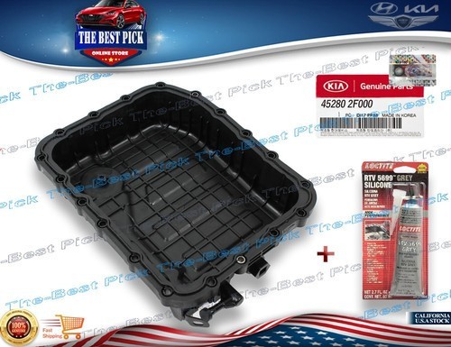 GENUINE Transmission Oil Pan + Silicone For 17-20 Forte Koup Rio Soul 452802F000