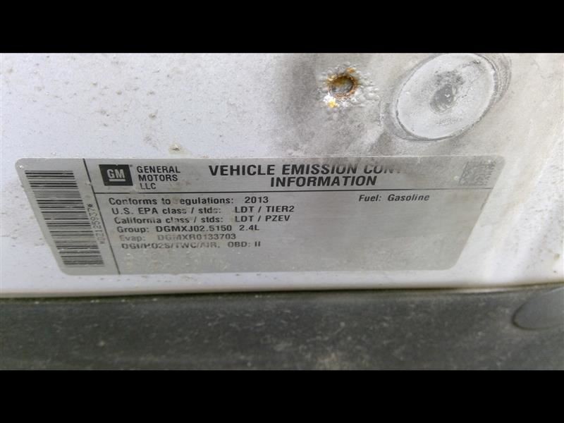 Automatic Transmission FWD 2.4L Fits 13 EQUINOX 348753
