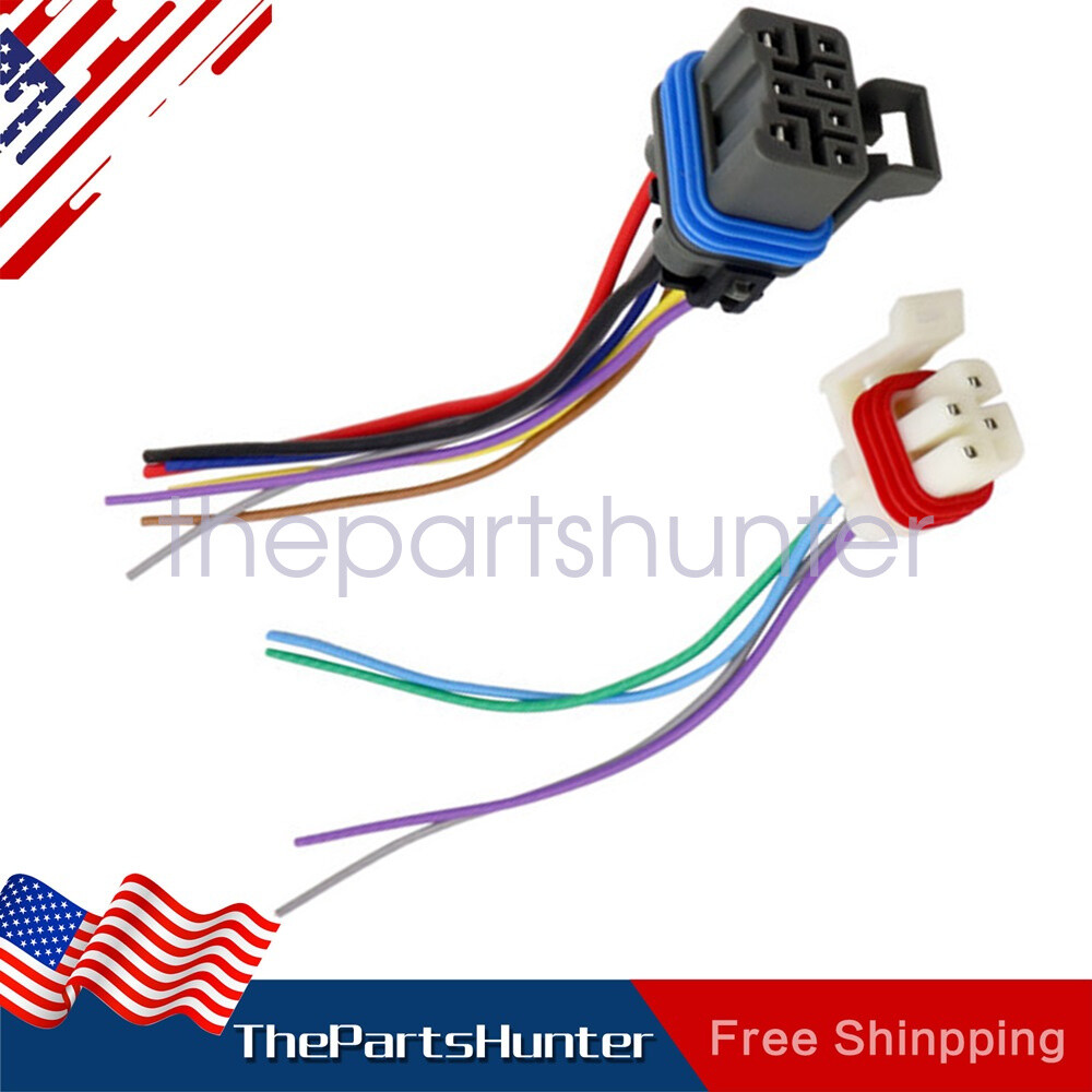 2x Neutral Safety Switch Connector 7PIN &4PIN for GMC Chevy 4L60E 4L80E 4L65E US