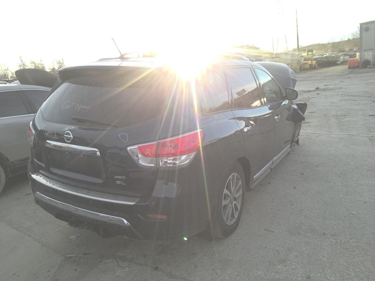 Automatic Transmission CVT 3.5L 6 Cylinder 4WD Fits 13-14 PATHFINDER 1345405