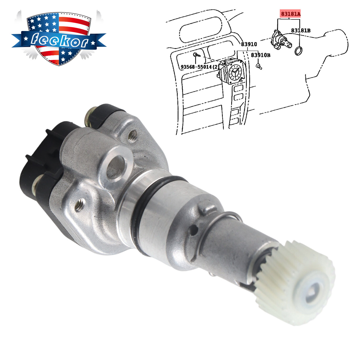 Speed Sensor Fit for 1996 1997 1998 1999 2000 Toyota MR2 2.0L L4 83181-12060