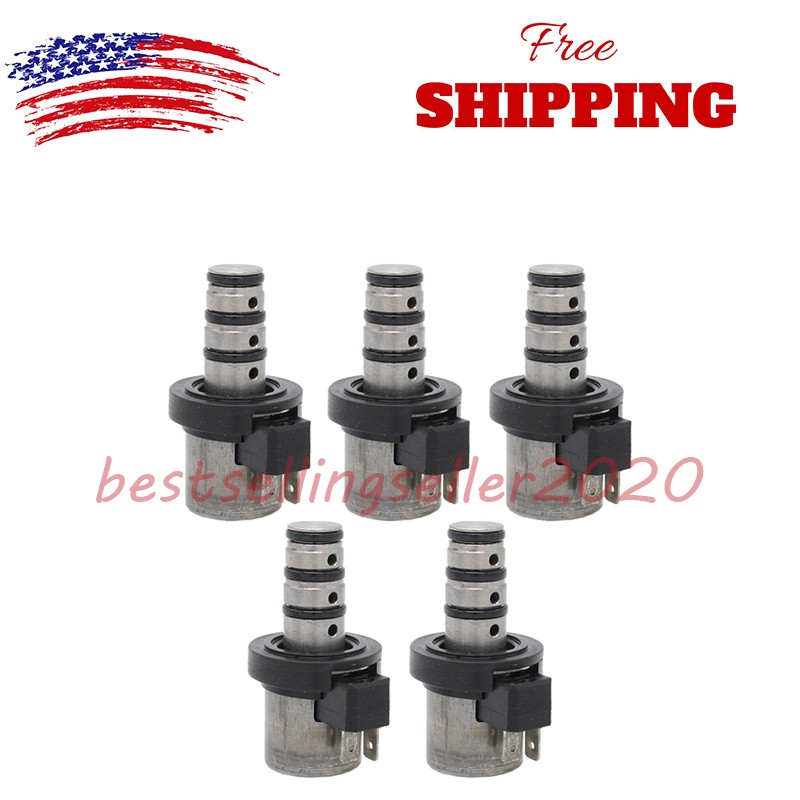 5*Transmission Shift Solenoid Kit F4A41 F4A42 F4A51 V4A51 For Chrysler Dodge Kia