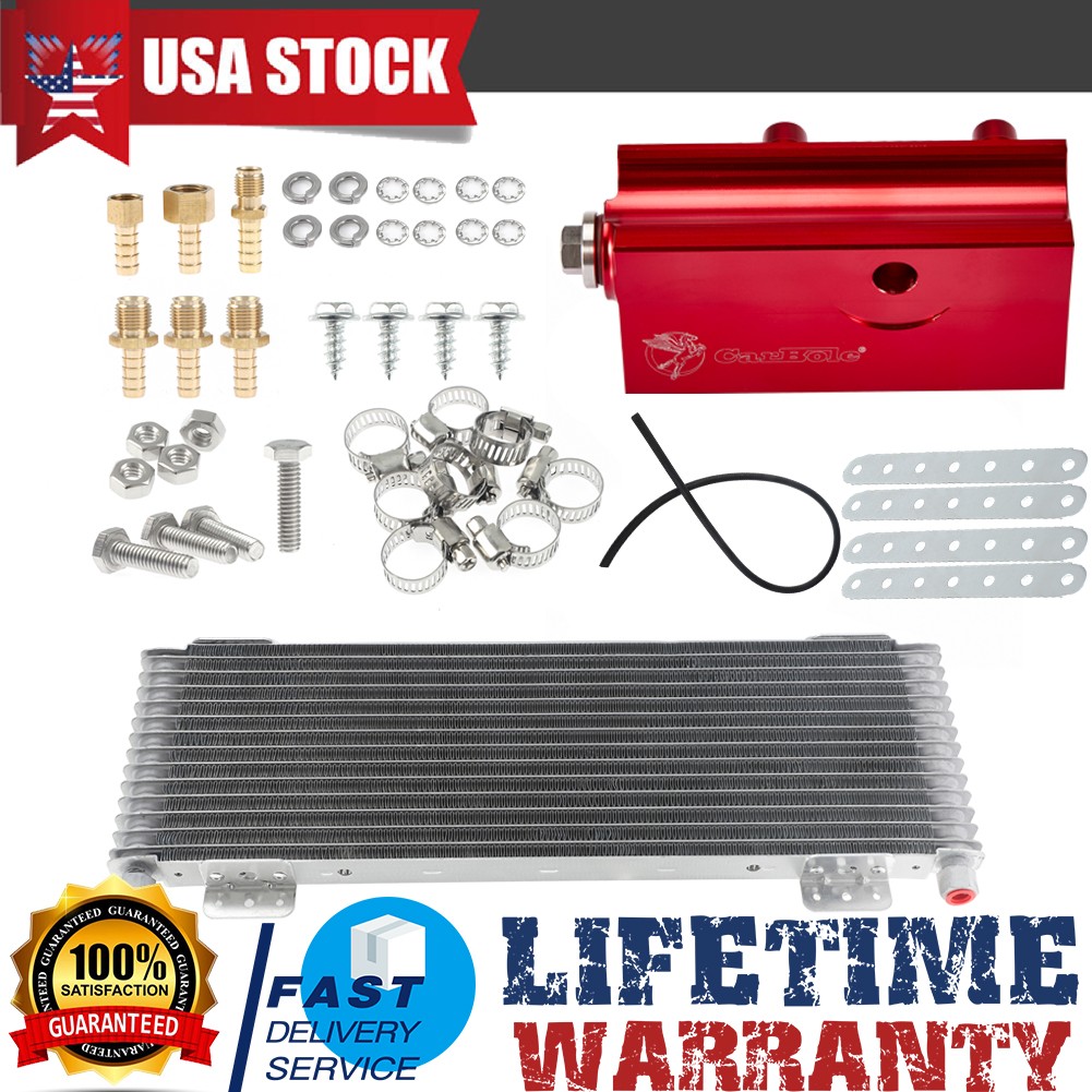 For 2015-18 Chevy/GMC 1500 8L90 Trans Fluid Thermal Valve & Trans Oil Cooler Kit